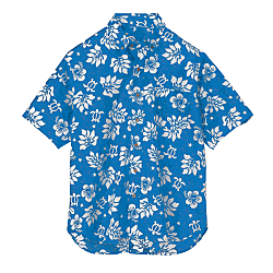 AZ-56109 Button Down Aloha Shirt (Hawaiian Night) (Unisex) (56109-006-S)