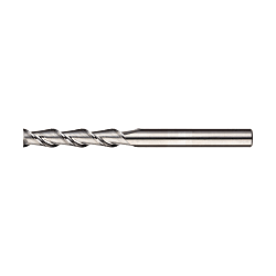 Solid Carbide Square End Mills For Aluminum (2 Flutes, Long) IC2ALL (IC2ALL-6.0)