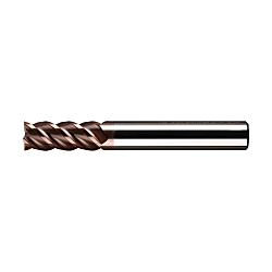 Solid Carbide High Helix (45°) End Mill For High Hardnesses (4 Flutes), IC4HST (IC4HST-8.0)