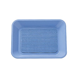 PLUS Large Rectangular Money Tray With Rubber Texture DT-201 BL