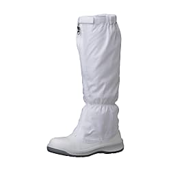 Midori Anzen ESD รองเท้าเซฟตี้ ห้องคลีนรูม GCR1200 ฝาครอบ เต็มสีขาว (1204057606)