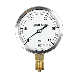 Low Pressure Gauge (ø75, Lower Connection) AN10, GL13 (AN101G120K)