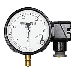 Pressure Gauge With Electric Contact (Micro Switch Type) JM11, JM16, JM21 (JM111331-M)
