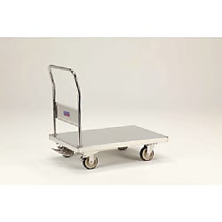 TECHSUS Stainless Steel Platform Truck With Foot Brake (NW-1275D-FB)