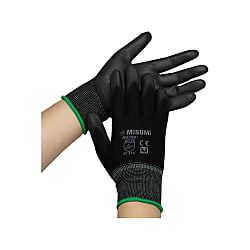 PU Glove Palm fit (Black) 