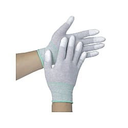 ESD Anti-Static Gloves PU Coating Top Fit[10pair] Avg.23.-/pair