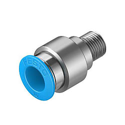 Push-in Fitting, QS Series【1-100 Pieces Per Package】 (QS-1/2-12)