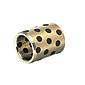 Oil Free Bushings - Copper Alloy Straight / Thin Wall, I.D. F7 O.D. m6