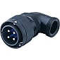 Angle Plug Bayonet MS Connector (Waterproof)