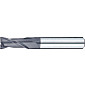 XAC series carbide square end mill, 2-flute / short model