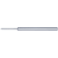Cutter for Pin Point Gate (Opening), for Tip Machining / 2-Flute / Straight Edge