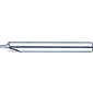 Carbide Straight Edge Taper End Mill, 2-Flute / Inner R Type