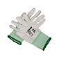 ถุงมือเคลือบ PU ปลายนิ้ว (สีขาว)Image