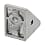 Bracket with Single Side Tab - For 1 Slot - For 5 Series (Slot Width 6 mm) Aluminum Frame