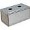 กล่องสวิตช์มาตรฐานอะลูมิเนียมยูนิตเดี่ยว W80 × H70