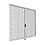 Safety Fence, Double Door Set, With Casters (SF-W-DR-CAS-MF30)