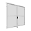 Safety Fence, Double Door Set, With Casters (SF-W-DR-CAS-PET3)