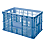 BS Type Mesh Container Blue
