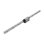 Linear Guides for Heavy Load - With Plastic Retainers, Interchangeable, Light Preload