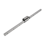 Linear Guides for Heavy Load - With Plastic Retainers, Interchangeable, Light Preload
