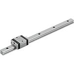 Linear Guides for Medium Load - Dust Resistant - With Double Seals / Metal Scrapers, Normal Clearance