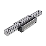 Linear Guides for Extra Super Heavy Load - With Plastic Retainers, Interchangeable, Light Preload