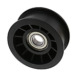 Idler Pulley - Resin Type / Flat / Flanged
