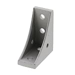 5 Series (Groove Width 6 mm) -For 1-Row Groove- Reversing Bracket With Protrusion, 4-Mounting Hole Type