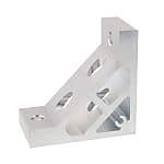 8-45 Series (Groove Width 10 mm) - For 1-Row Groove - Extruded Extra Thick Bracket for 50 Square
