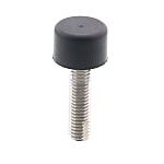 Shock Absorption Stoppers - Bolts with Low Elastic Rubber Head