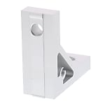 Extruded Brackets - For 1 Slot - For 6 Series (Slot Width 8mm) Aluminum Frames - Thick Brackets (Perpendicularly Machined)