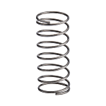 Round Wire Coil Springs, Defection O.D. Referenced, Stainless Steel, Ultra Light Load