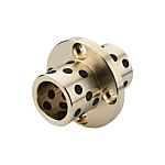 Low to Medium Load Oil Free Bushings Copper Alloy Center Flanged