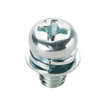 Cross Recessed Pan Head Screw With Captured Washer - Class 8.8