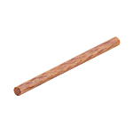 Ceramic Fiber Stick, Grindstone, Round Bar, Granularity #300 or equivalent (Reddish Brown)