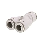for Chemical  Tube Fitting, Chemical Type, Union Y