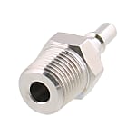 Micro Cupla, Stainless Steel, Plug, PM Type (for Female Thread Mounting) 10PM