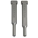 Key Flat Shank Jector Punches Normal, TiCN Coating