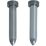 Carbide Straight Pilot Punches for Fixing to Stripper Plates  -Tip R Type- Normal, Lapping