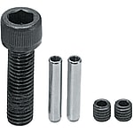 End Retainer Sets for NC Machining, Single Bolt Type, 25mm Thick