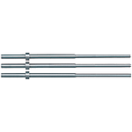 Free Flange Position Stepped Ejector Pins Wih Tip Processed -High Speed Steel SKH51/Tip Diameter・L Dimension Designation Type-