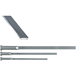 R-Chamfered Rectangular Ejector Pins For Large Mold -High Speed Steel SKH51/P・W Tolerance 0_-0.02/Free Designation Type-