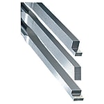 R-Chamfered Rectangular Ejector Pins With Tip Processed -High Speed Steel SKH51/P・W Tolerance 0_-0.01/Free Designation Type-