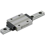ES Miniature Linear Guides - Wide Long Blocks (Light Preload) [RoHS Compliant]