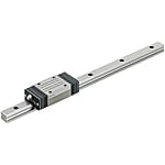 Linear Guides for Heavy Load - Dust Resistant - With Double Seals / Metal Scrapers, Normal Clearance