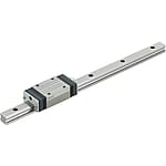 ES Linear Guides for Heavy Load - Dust Resistant - With Double Seals / Metal Scrapers (Normal Clearance) [RoHS Compliant]