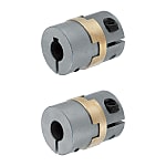 Oldham Couplings - High Rigidity, Clamping