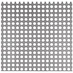 Perforated Metal Sheets - Parallel Round Holes / Slots