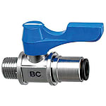 Compact Ball Valves/Brass/PT Threaded/Tube Connection