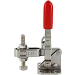 Toggle Clamp, Vertical Type, Flange Base, Clamp Bolt Adjustable, Clamping Force441 N